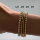 5mm Gold Ball Bracelet