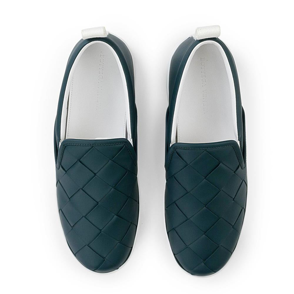 Bottega Veneta - Dodger Leather Slip-On Sneakers